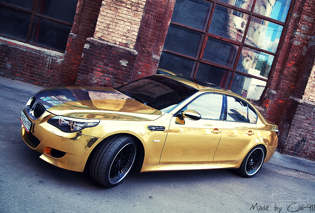 Bmw M5 Gold