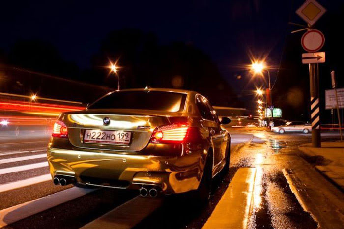 Bmw M5 Gold