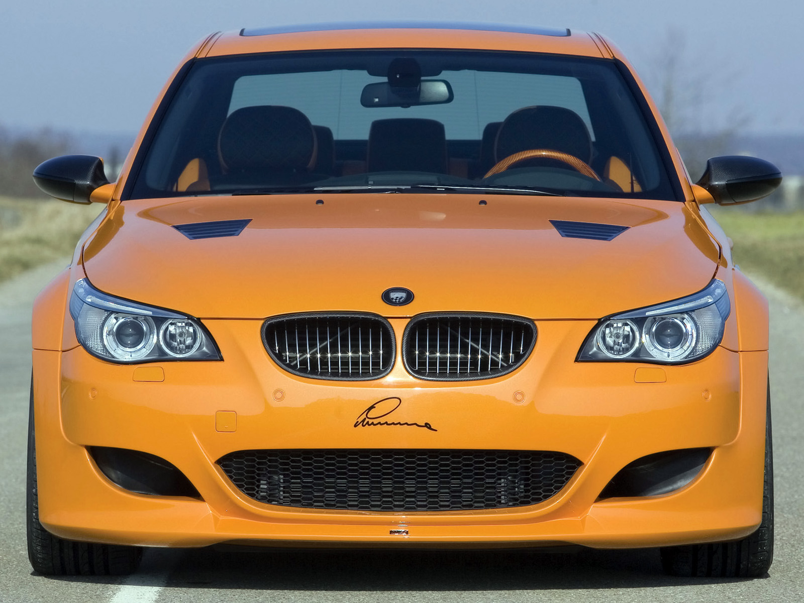 Bmw M5 Orange