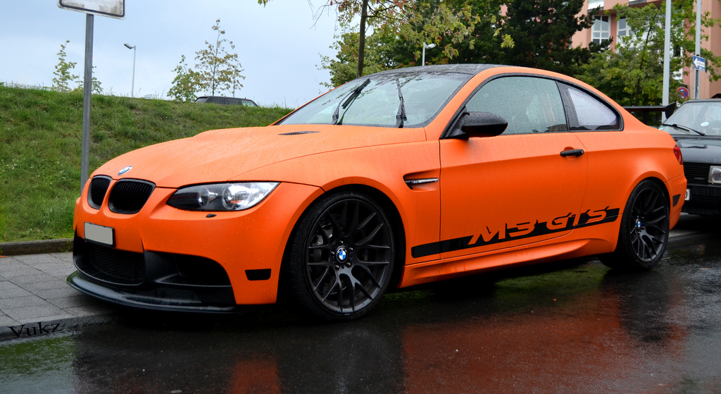 Bmw M5 Orange