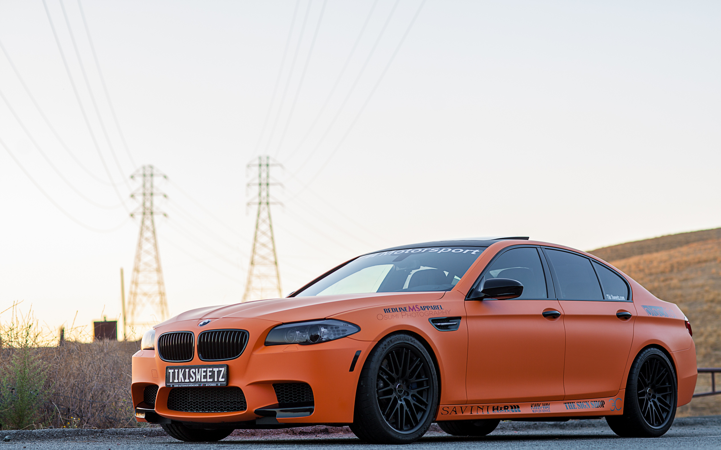 Bmw M5 Orange
