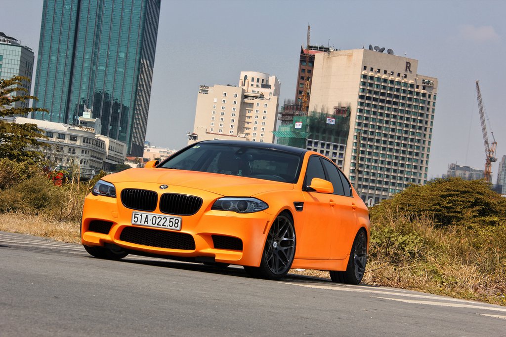 Bmw M5 Orange