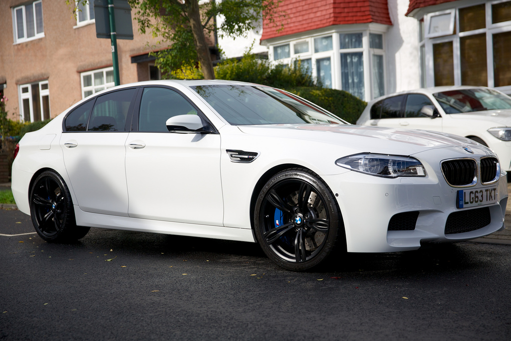 Bmw M5 White