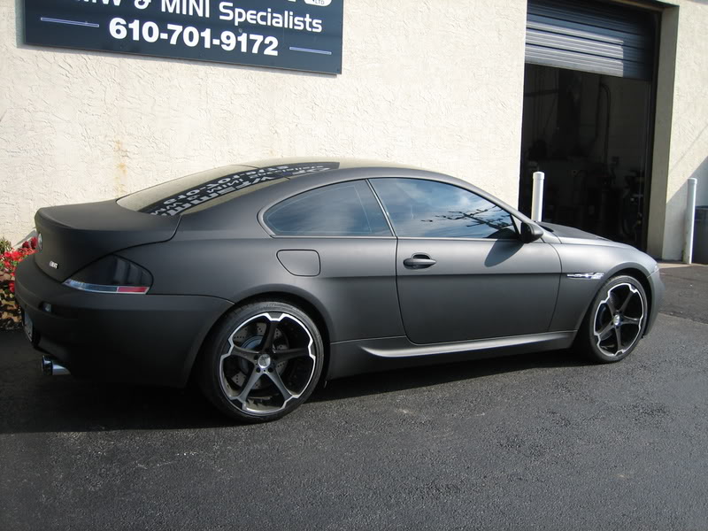 Bmw M6 Matte Black