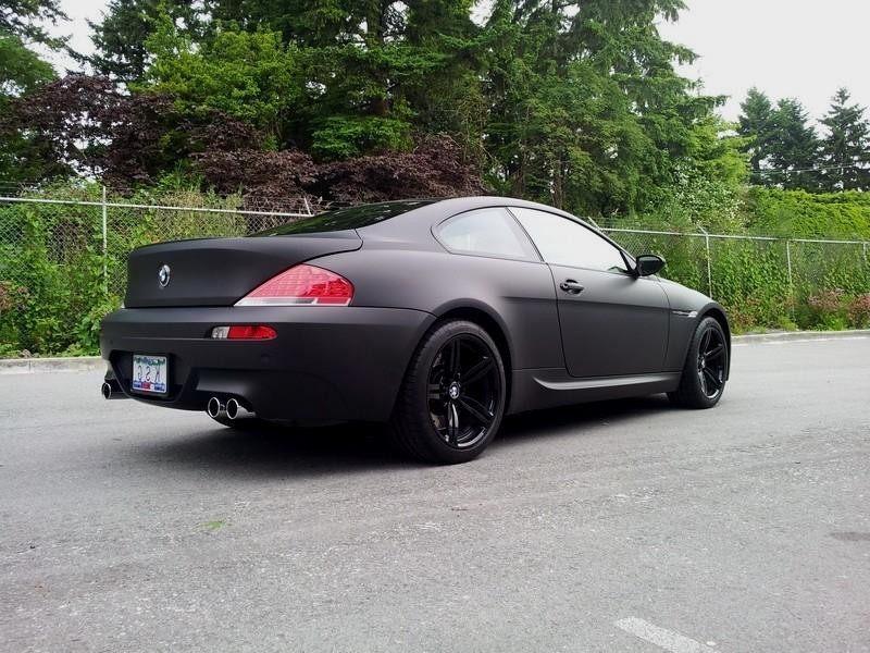 Bmw M6 Matte Black