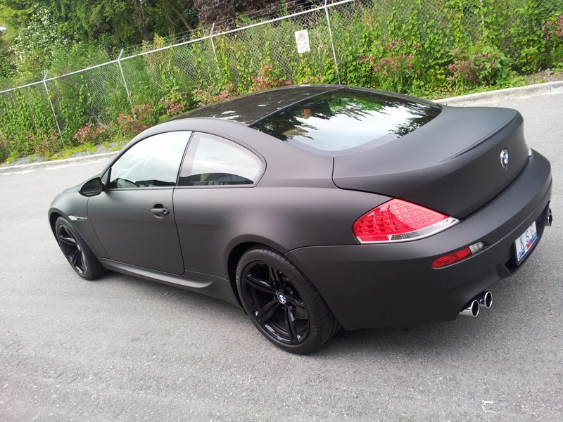 Bmw M6 Matte Black