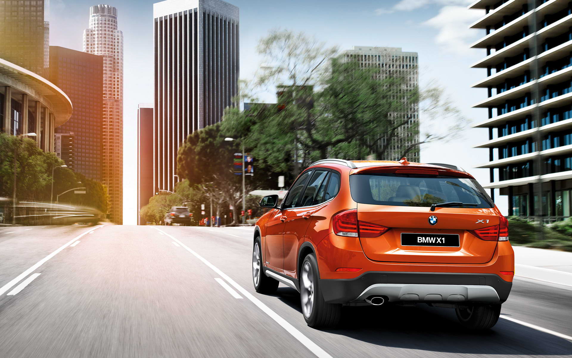 Bmw X1 Orange