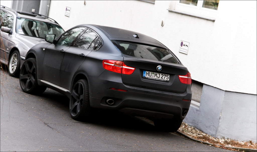 Bmw X6 Blacked Out