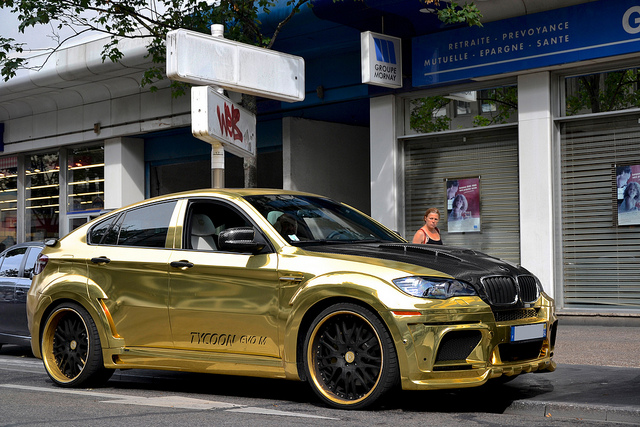 Bmw X6 Gold