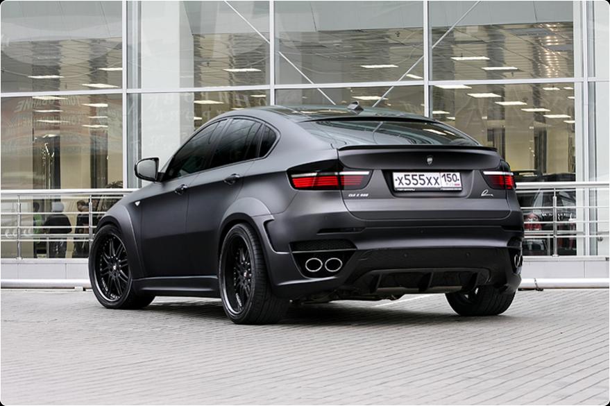 Bmw X6 Matte Black