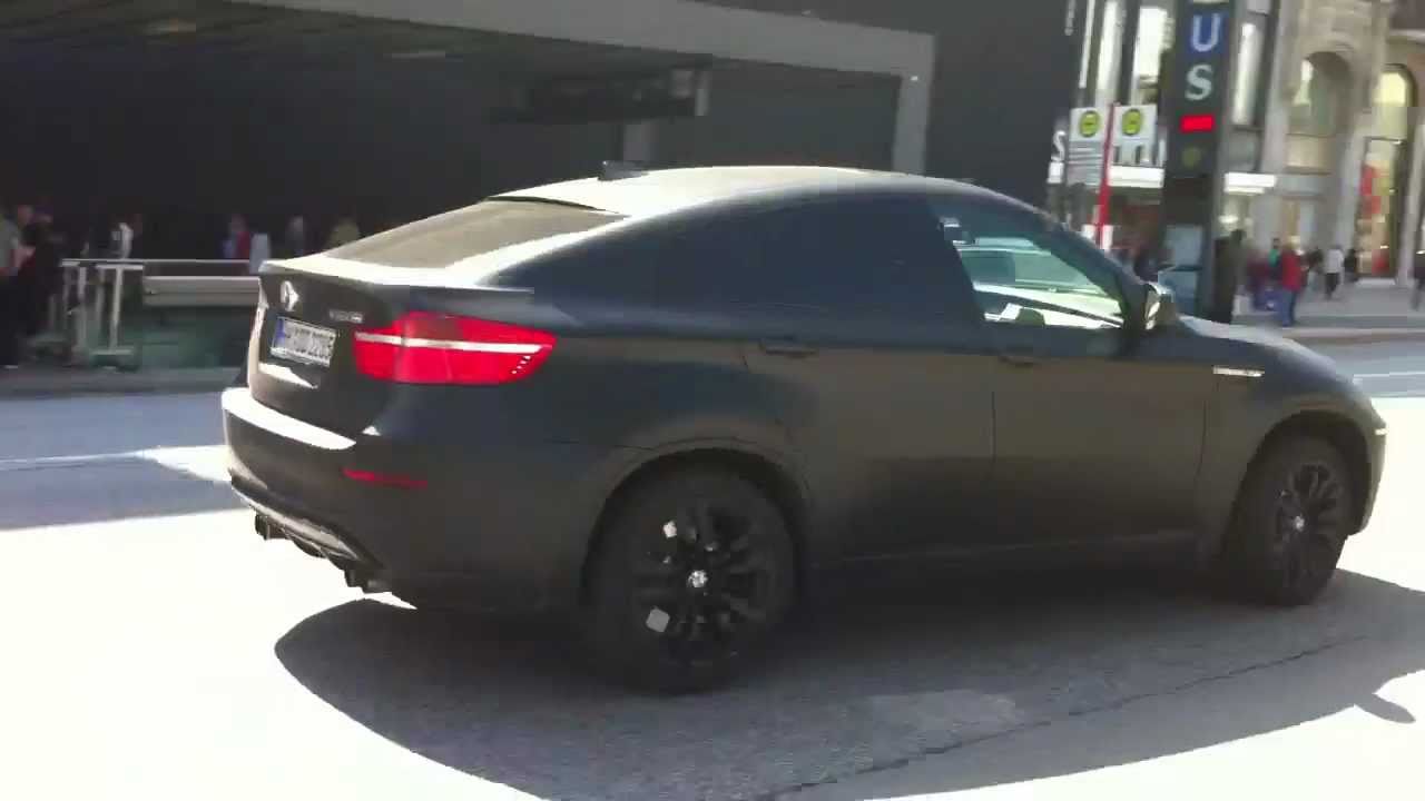 Bmw X6 Matte Black