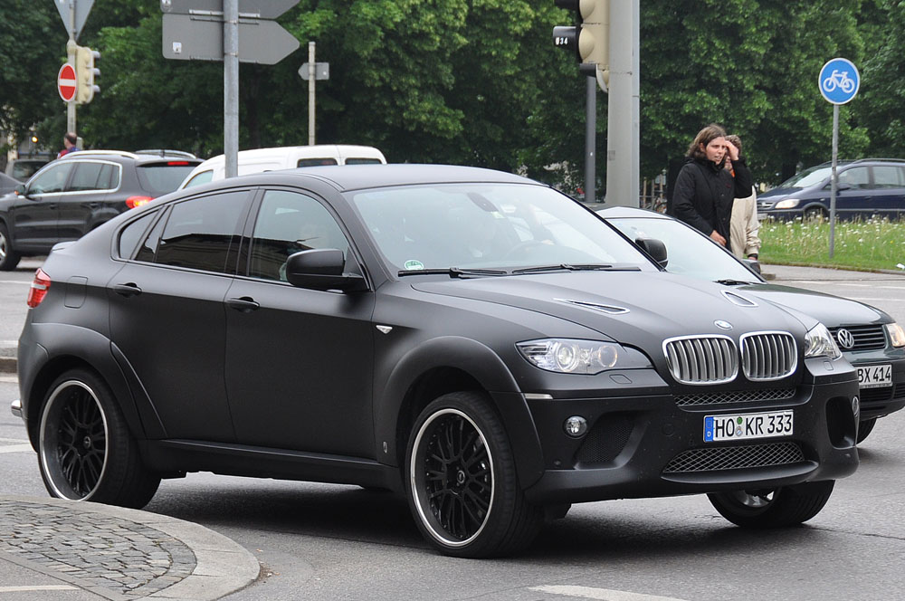 Bmw X6 Matte Black