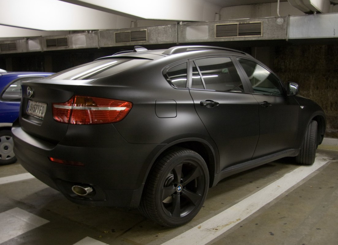 Bmw X6 Matte Black