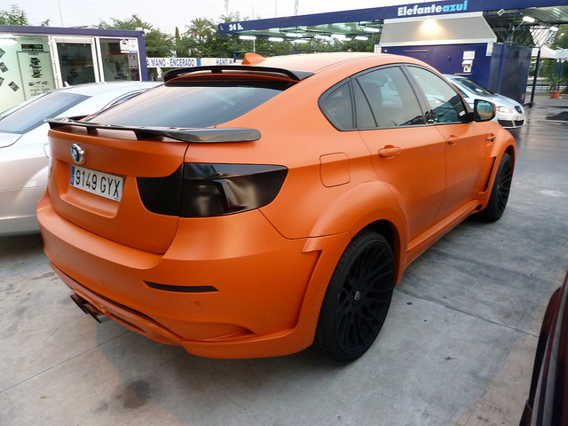 Bmw X6 Orange