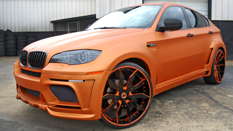 Bmw X6 Orange