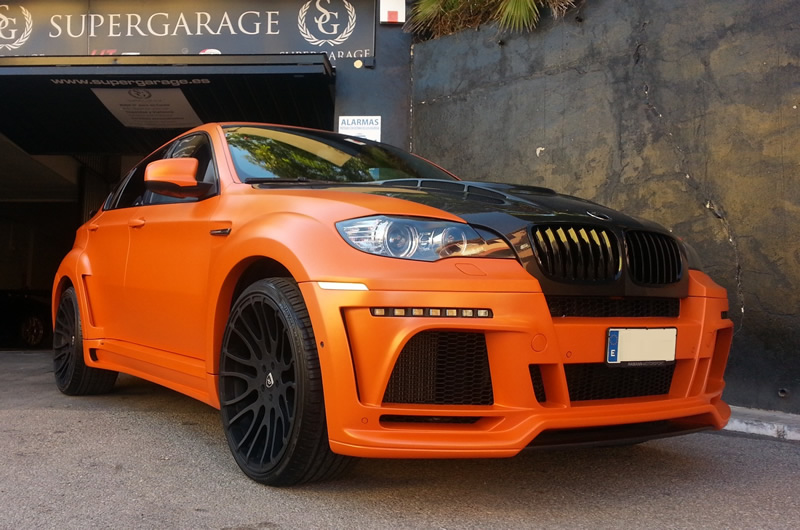 Bmw X6 Orange