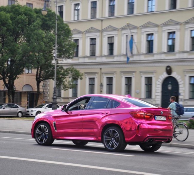 Bmw X6 Pink