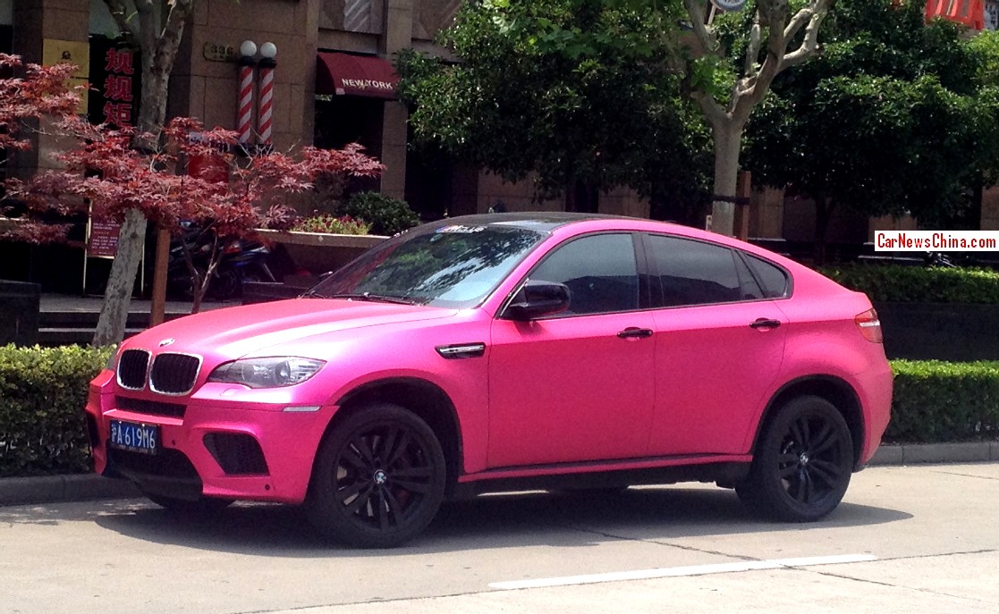 Bmw X6 Pink