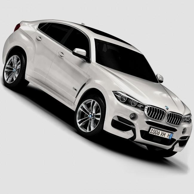 Bmw X6 White 2015