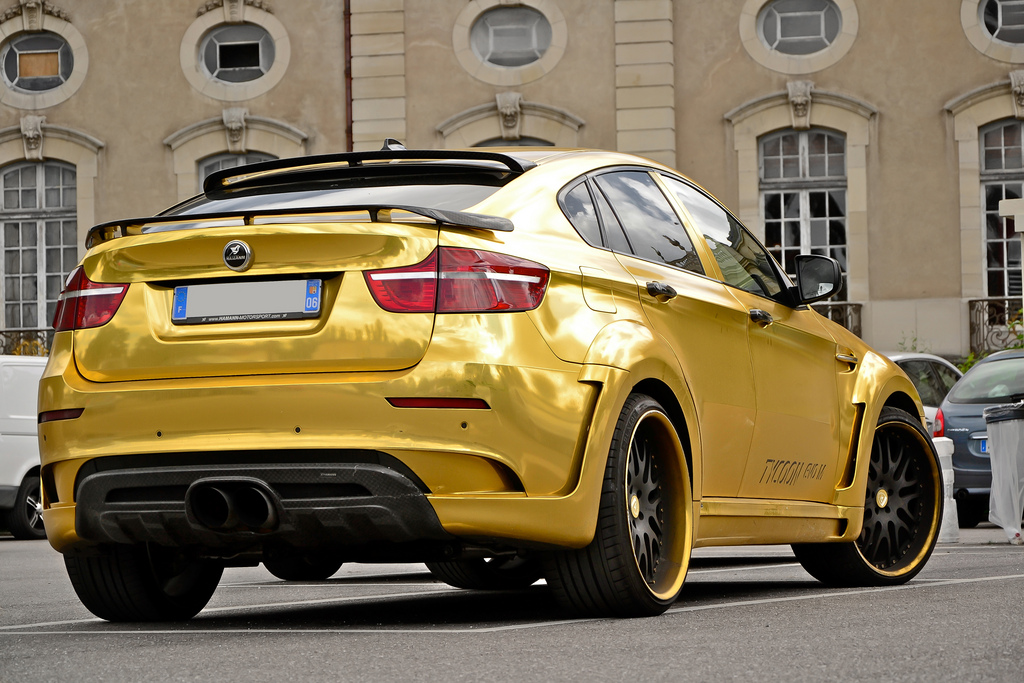 Bmw X6 Yellow