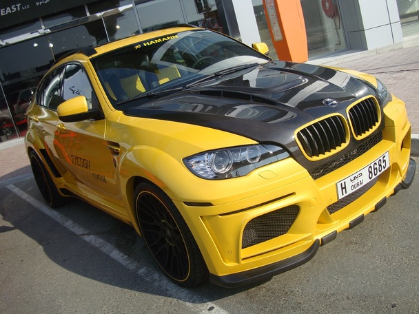 Bmw X6 Yellow