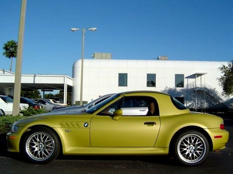 Bmw Z3 Yellow