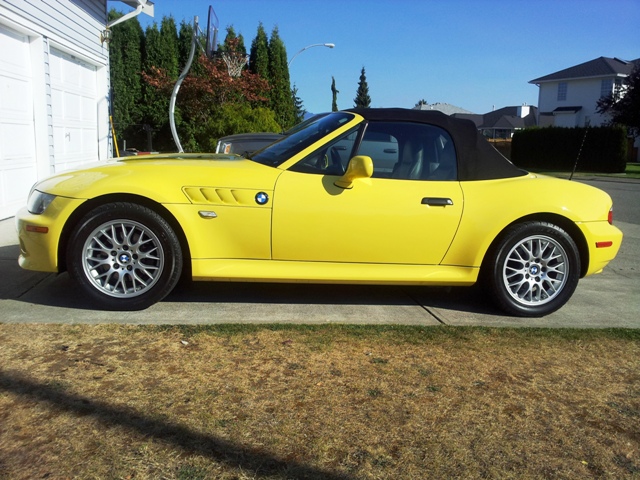Bmw Z3 Yellow