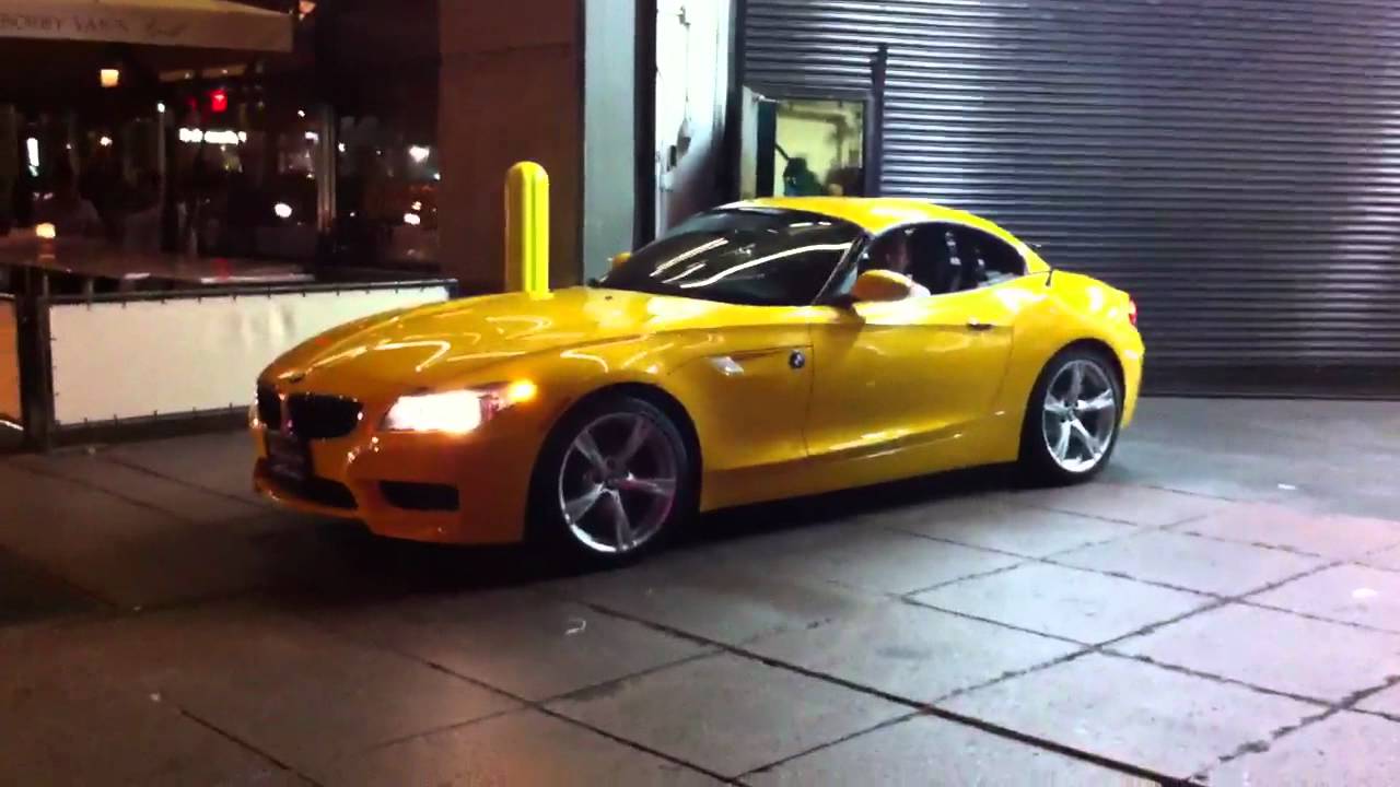 Bmw Z4 Yellow