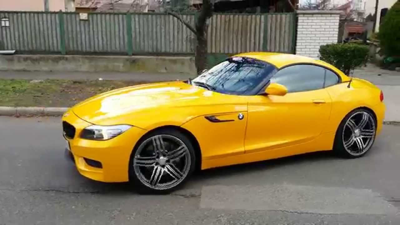 Bmw Z4 Yellow