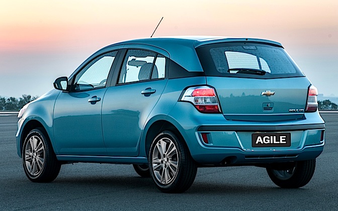 Chevrolet Agile Ltz 2014