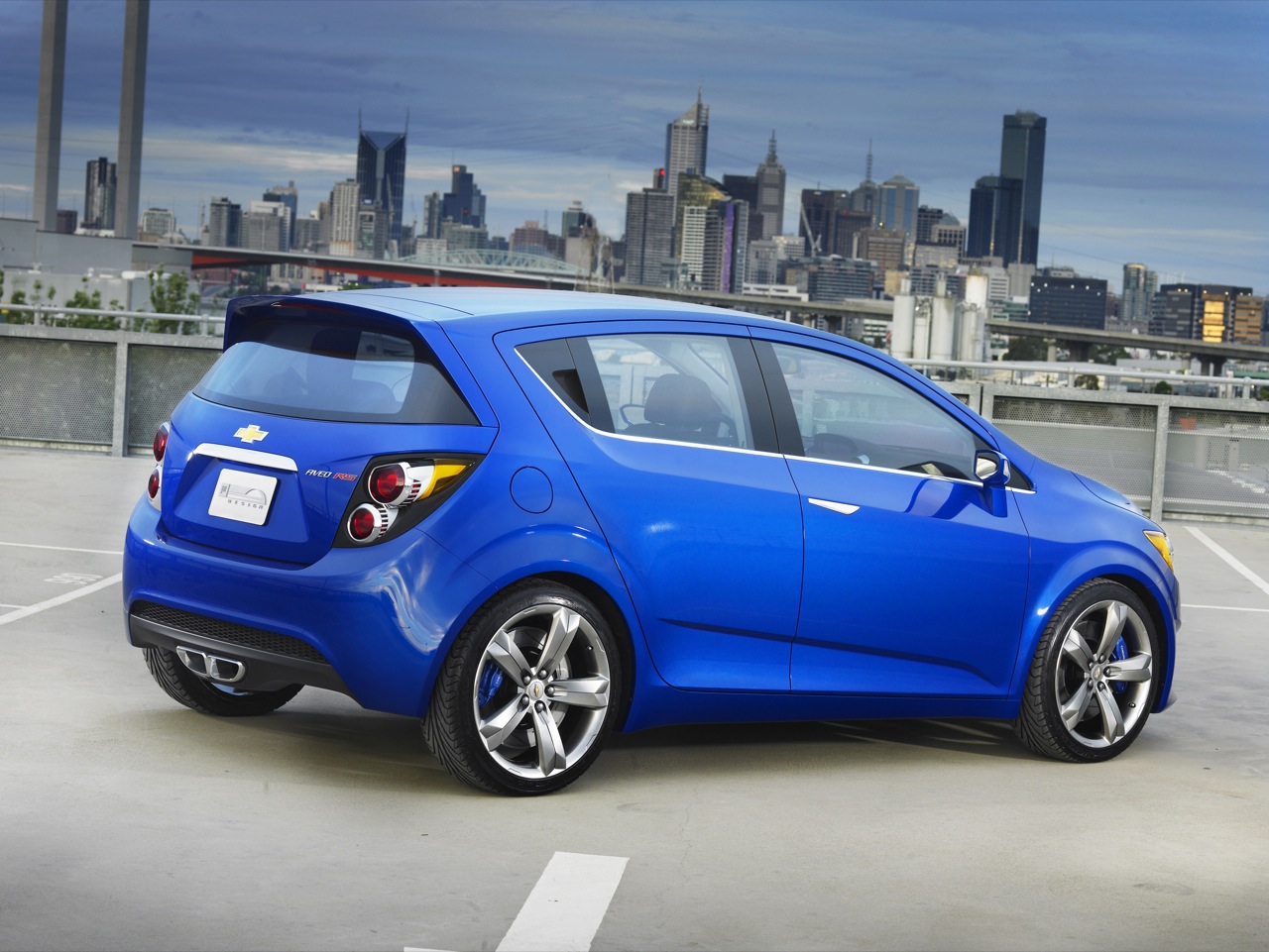 Chevrolet Aveo Blue