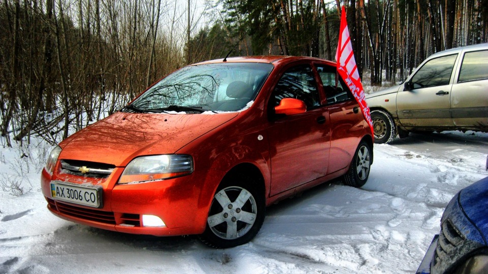 Chevrolet Aveo Orange