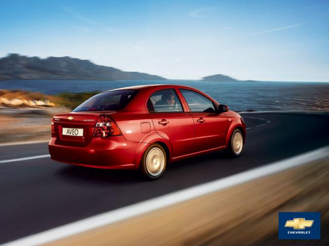 Chevrolet Aveo Red