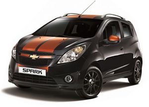 Chevrolet Beat Black Modified