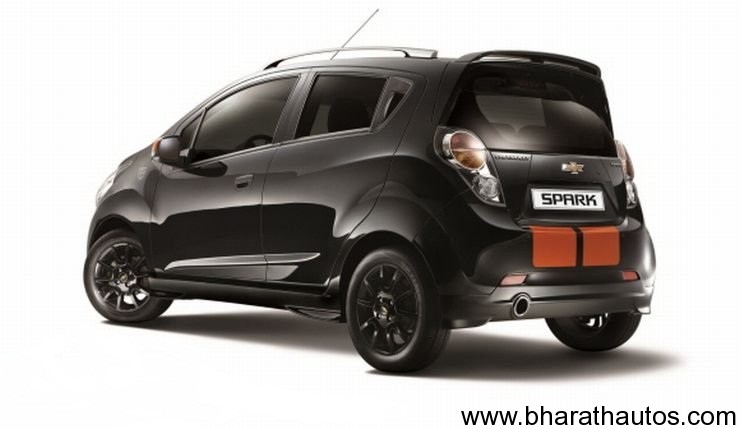 Chevrolet Beat Black Modified