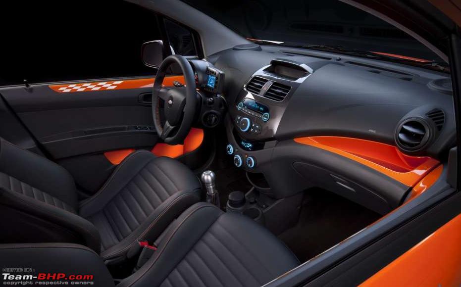 Chevrolet Beat Black Modified