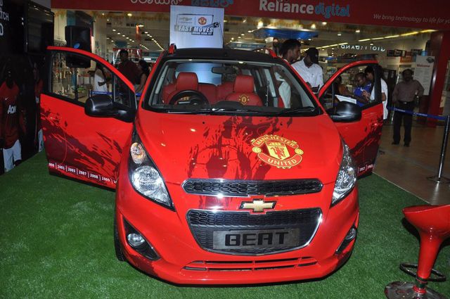 Chevrolet Beat Manchester United Edition Chevrolet Beat Manchester United Edition