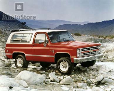 Chevrolet Blazer 1985 Chevrolet Blazer 1985