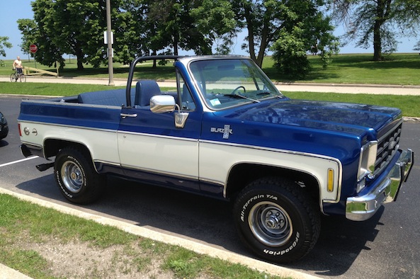 Chevrolet Blazer Convertible