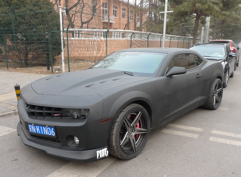 Chevrolet Camaro Black Matte