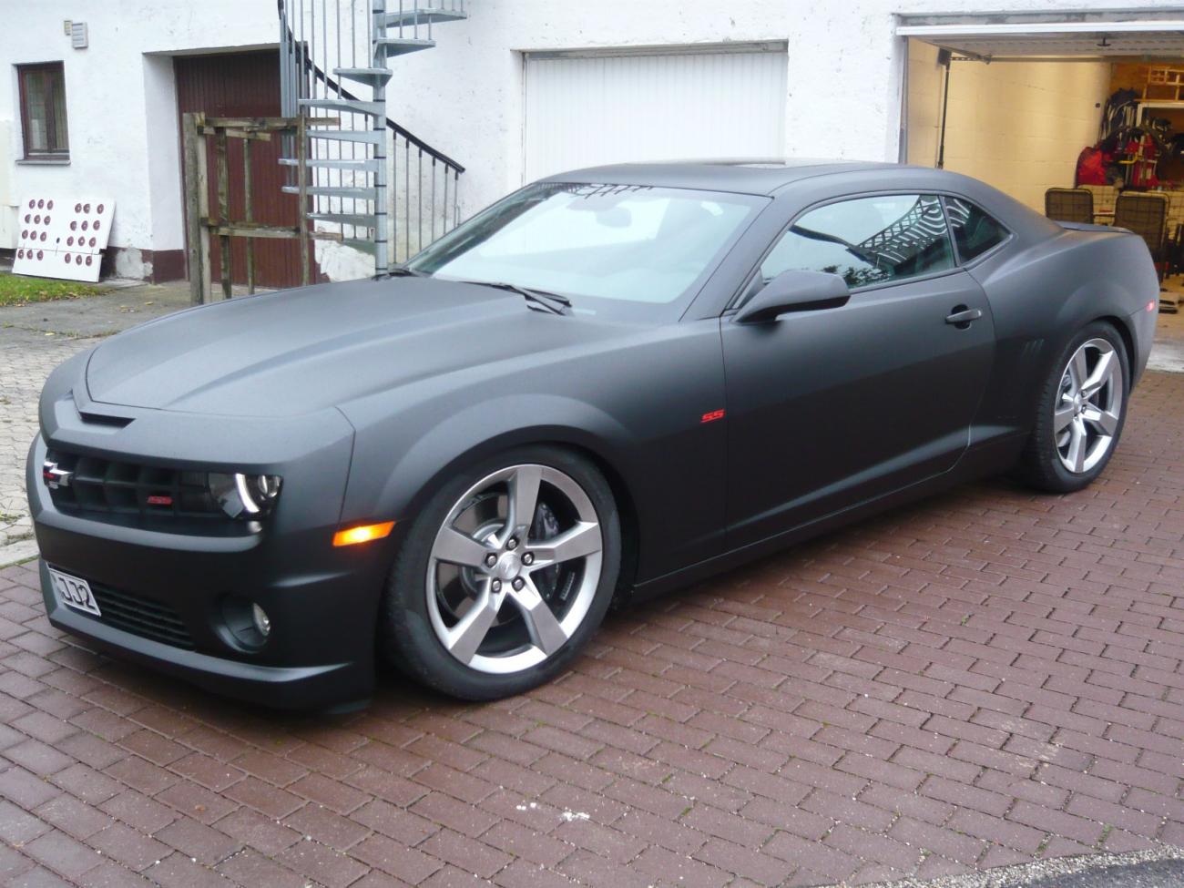 Chevrolet Camaro Black Matte