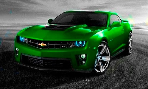 Chevrolet Camaro Green