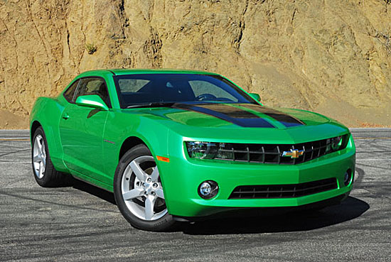 Chevrolet Camaro Green