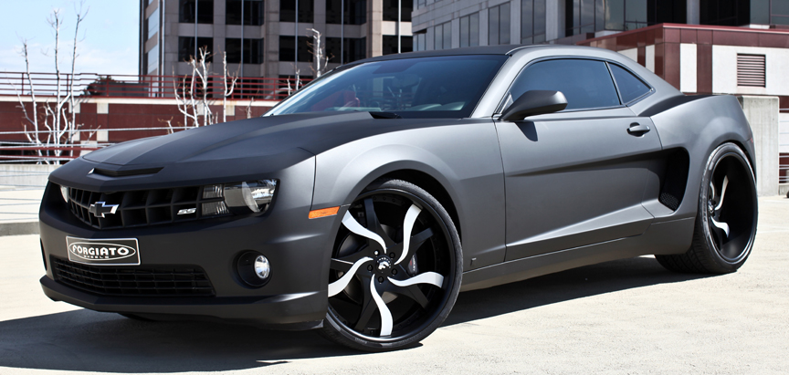 Chevrolet Camaro Matte Black