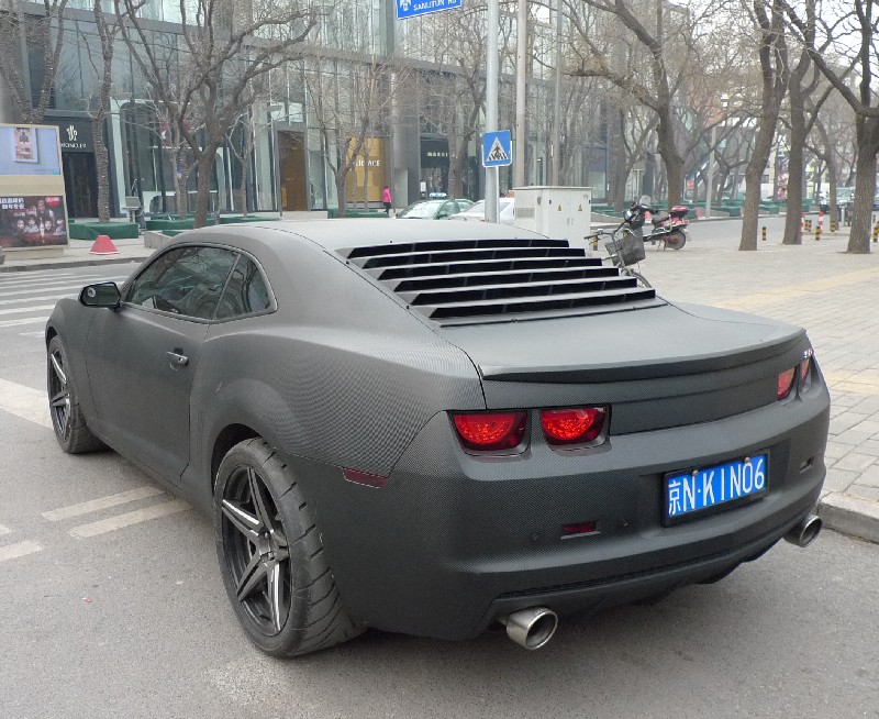 Chevrolet Camaro Matte Black
