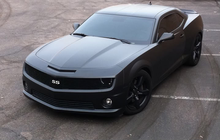 Chevrolet Camaro Matte Black