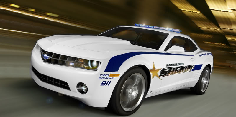 Chevrolet Camaro Police Car