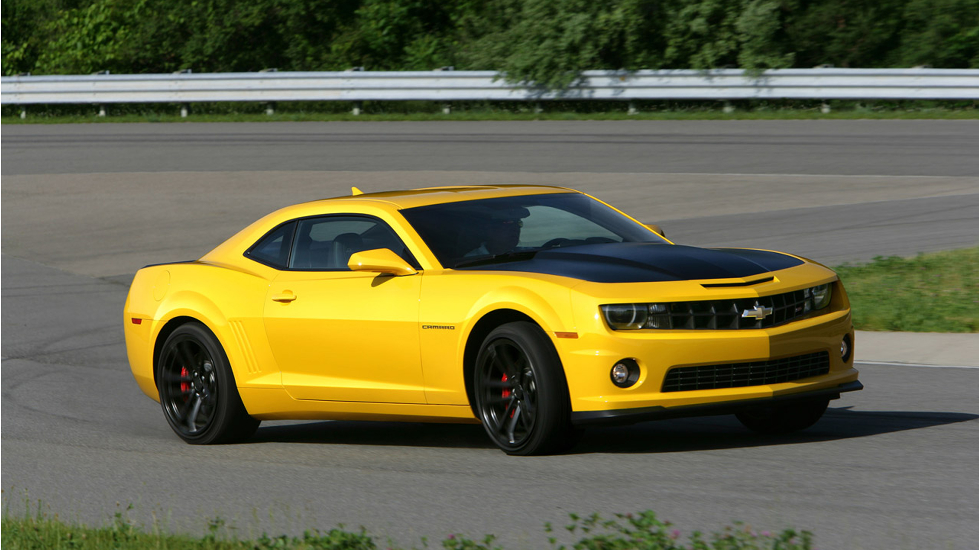 Chevrolet Camaro Yellow And Black