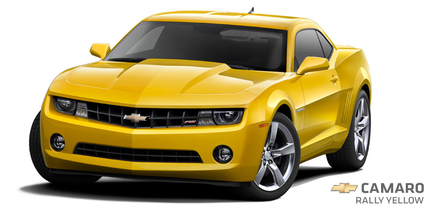 Chevrolet Camaro Yellow