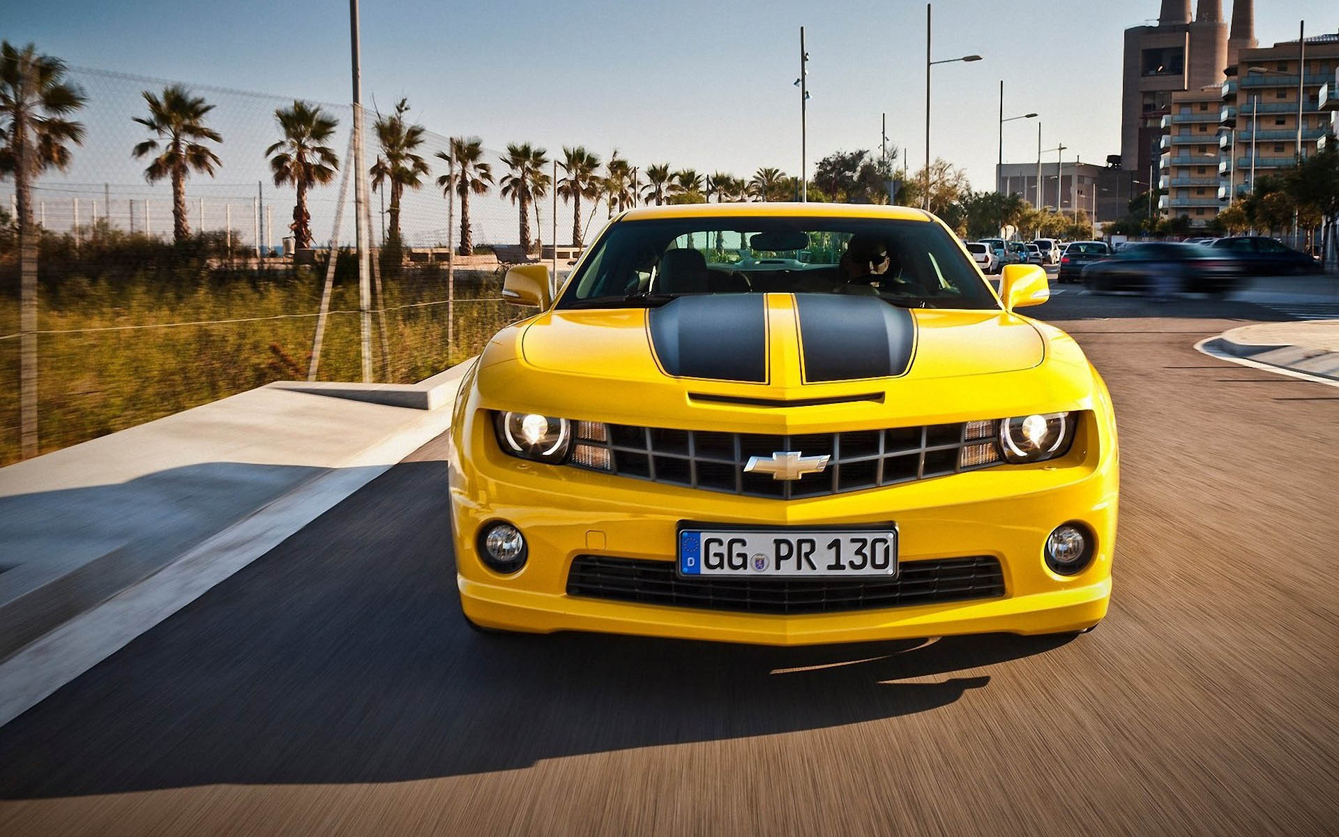Chevrolet Camaro Yellow